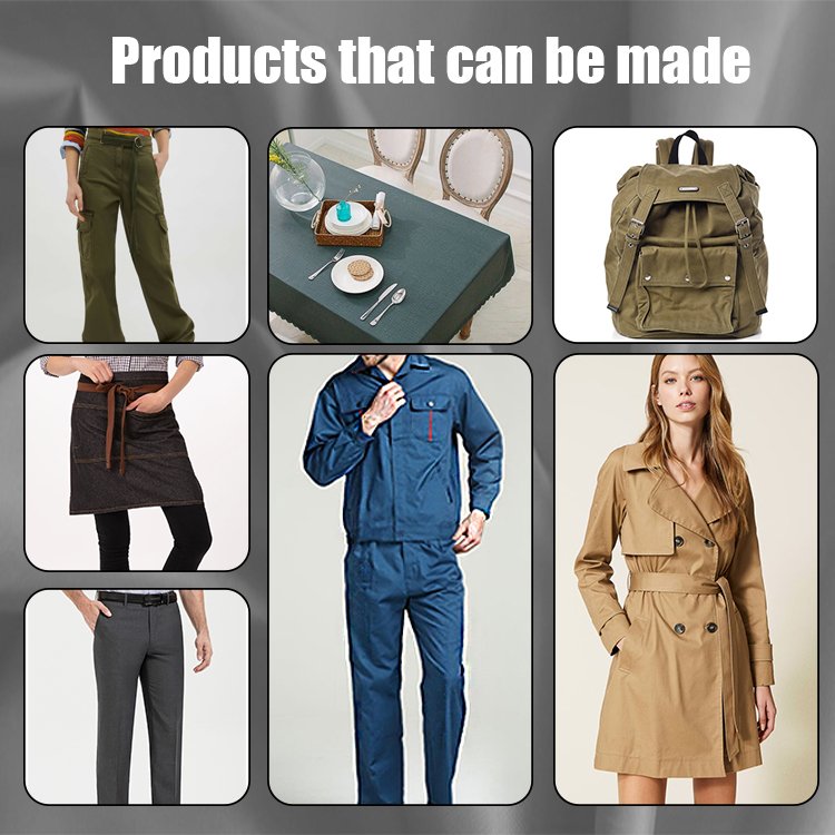 Factory direct sale twill windbreaker fabric overalls school uniform material fabric 100% polyester gabardine fabric