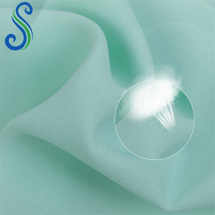 180D Cool Feeling 100%Polyester CEY Woven Fabric for Women Dress Shirt