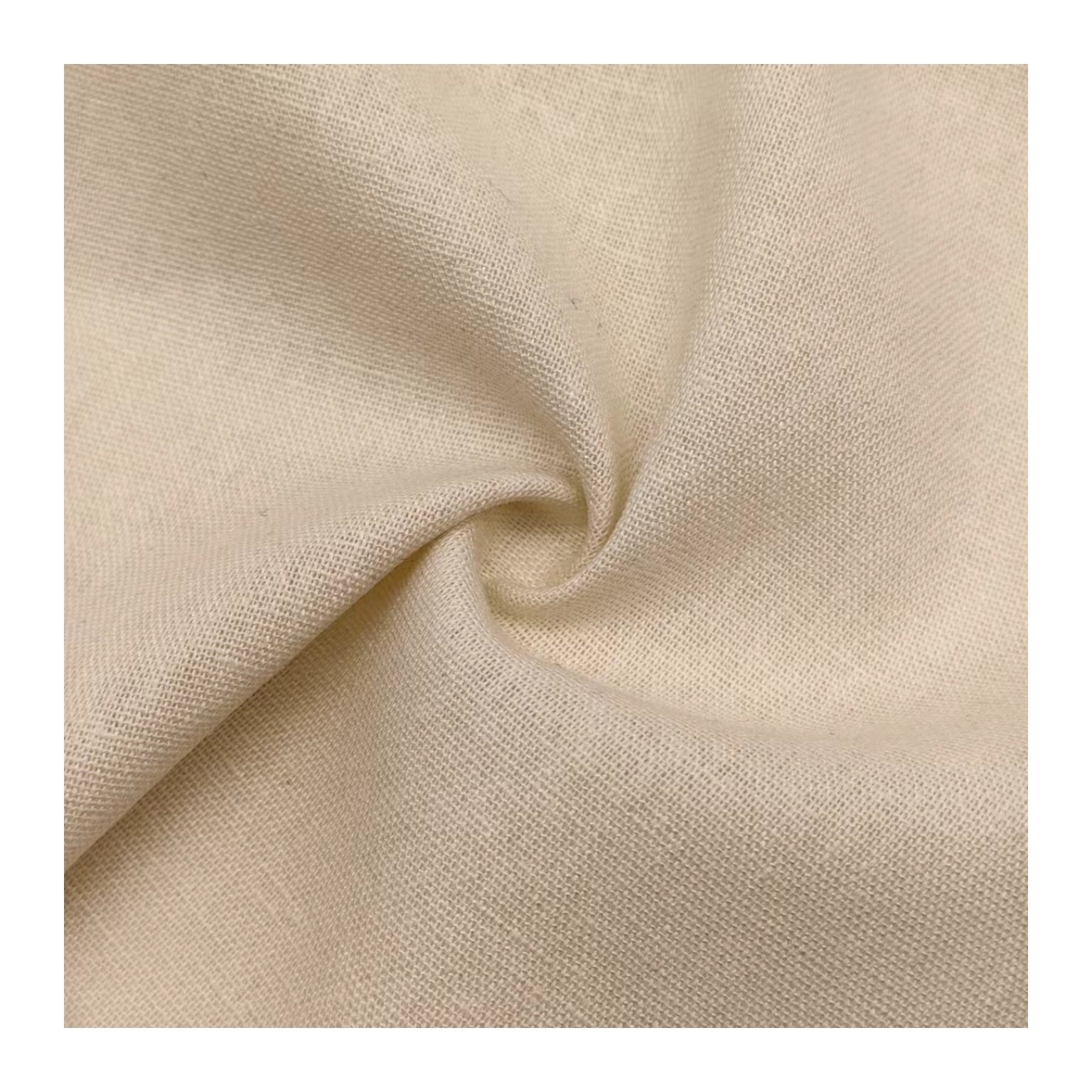 Natural Linen Fabric Plain Woven Fabric 5%Cotton 75%Rayon 20% Linen Plain eco-friendly fabric for clothing