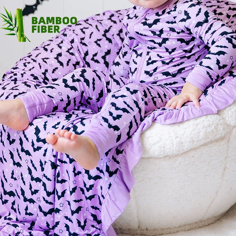 OEM ODM spring infant print pajamas newborn cute custom clothes zipper baby boy bamboo fiber romper