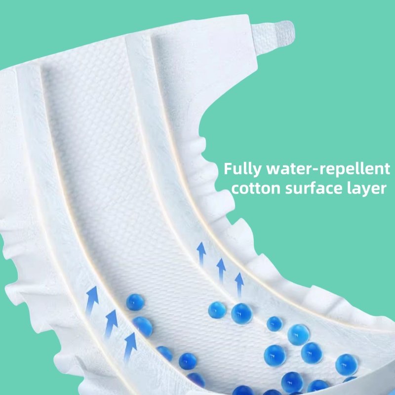 30gsm8 eye complete water repellent function spunlaced non-woven roll to do baby diaper for the elderly diaper