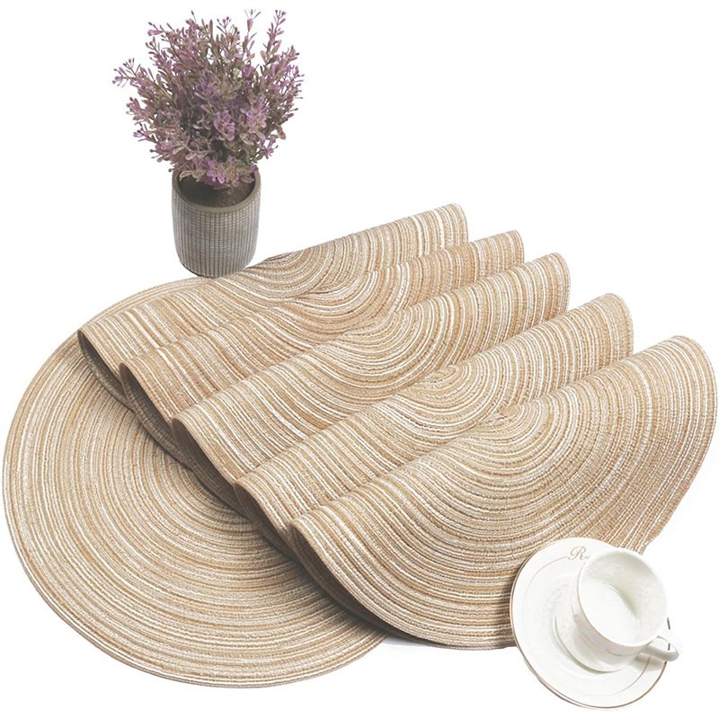 Placemats Custom Cotton Comfortable Table Settings Tabletop Decoration