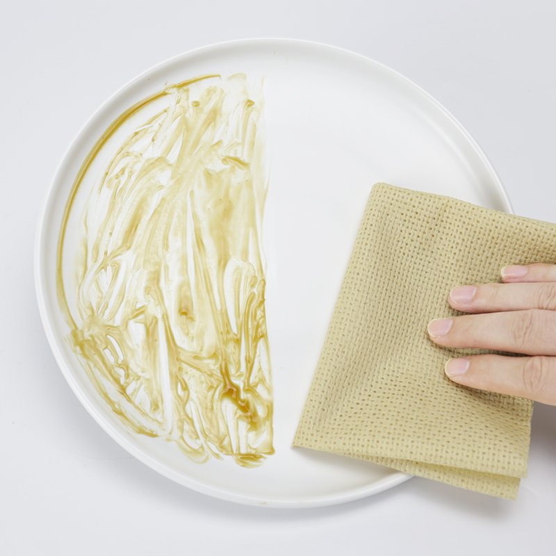 Wholesale Eco-friendly Reusable Bamboo Paper Kitchen Towels Bamboo Cleaning Cloth Pack