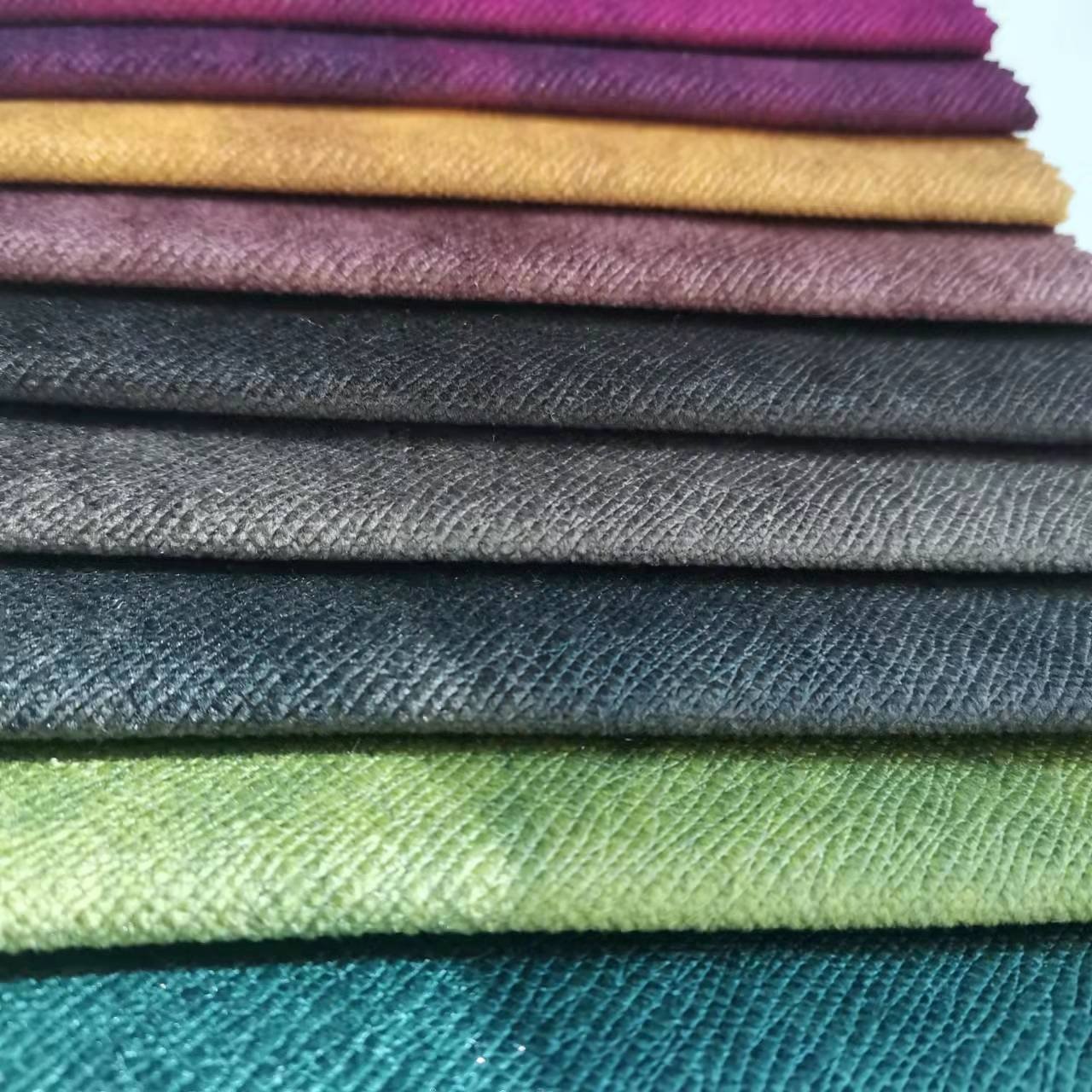 100% polyester embossed printed velvet fabric for sofa upholstery