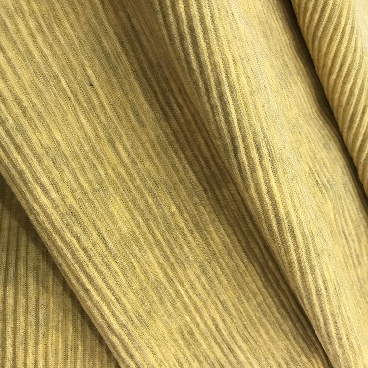 New Products 2023 China Supplier Soft High Stretch jacquard 100% polyester Ribbed Fabric For Mattress