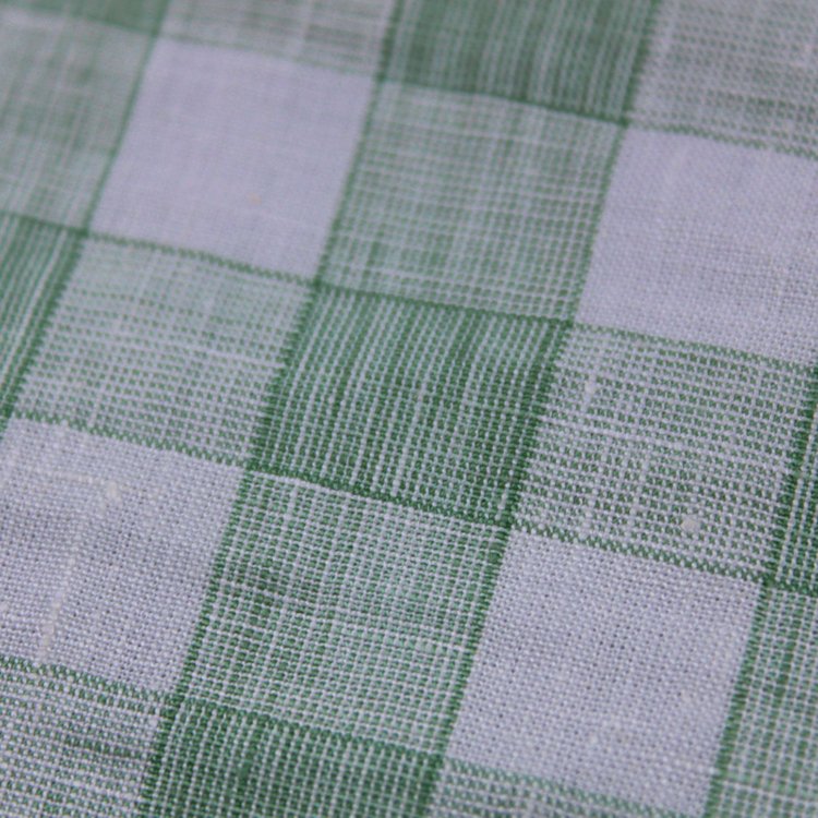 High Quality 100% Linen Yarn-dyed stripes soft touch hang down feeling fabric for dress