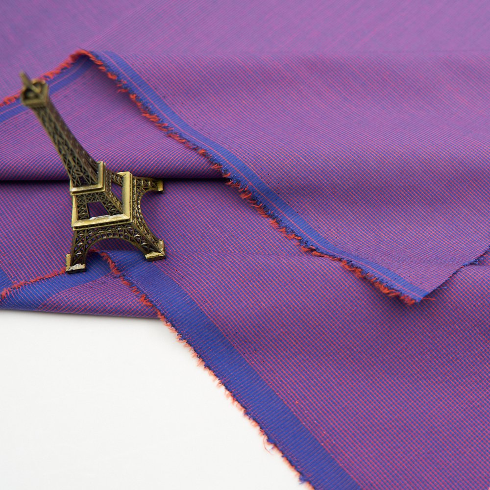 Ready Goods Eco-friendly Breathable Bamboo Fiber Shirt Fabric with Colorful Plaids For Men