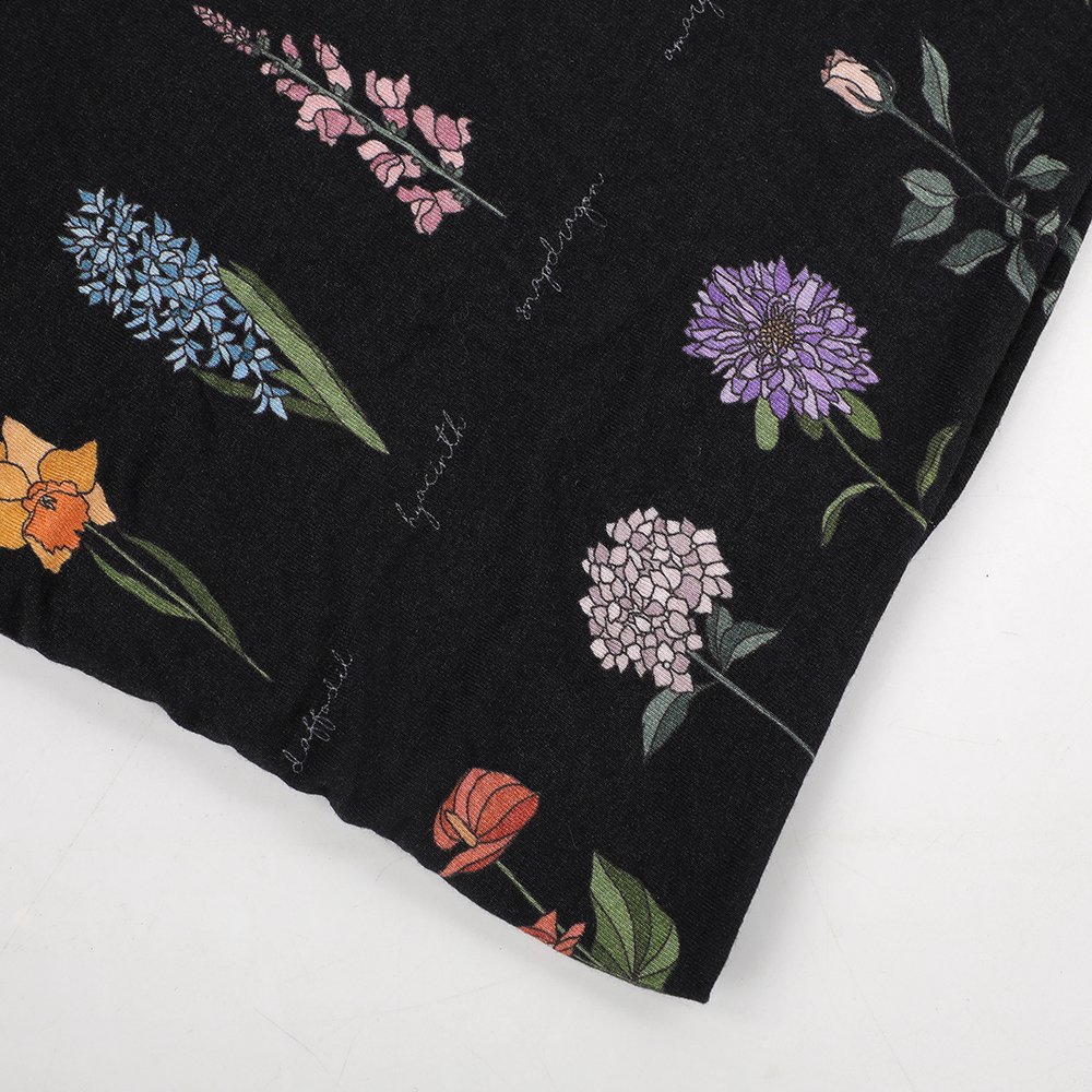 digital printed custom printed organic bamboo spandex knit fabric