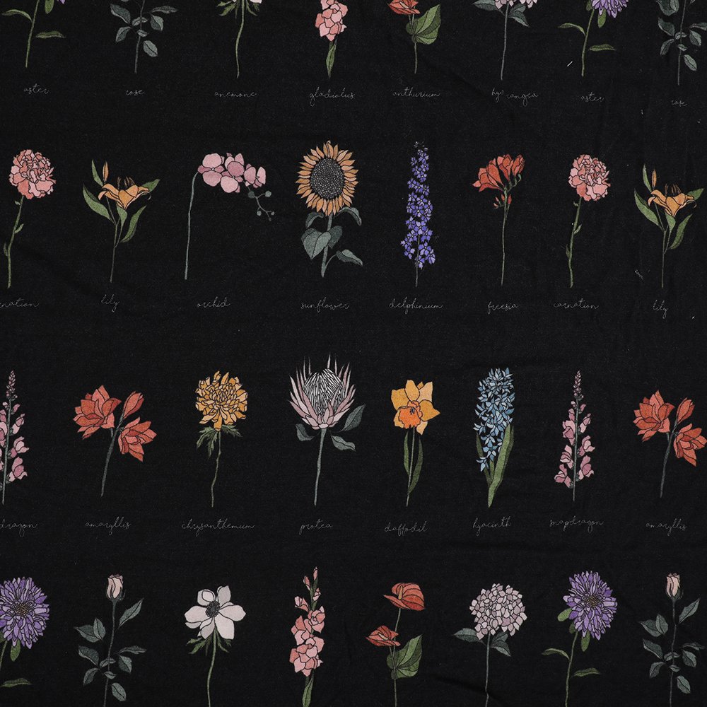 digital printed custom printed organic bamboo spandex knit fabric