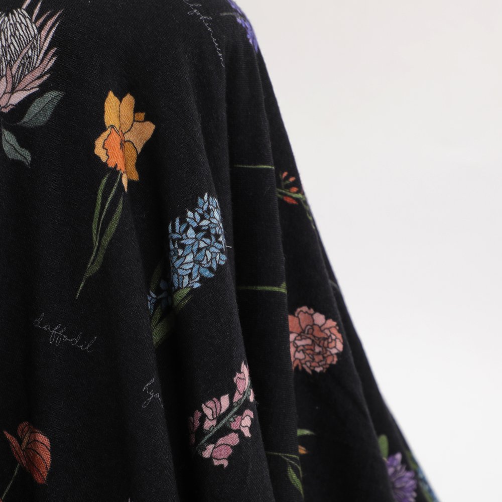 digital printed custom printed organic bamboo spandex knit fabric