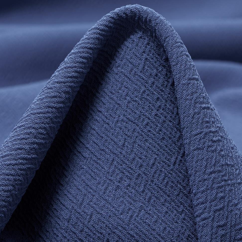 Premium deadstock Polyester fabric for sale by the meter from eco-friendly Italian retailer.