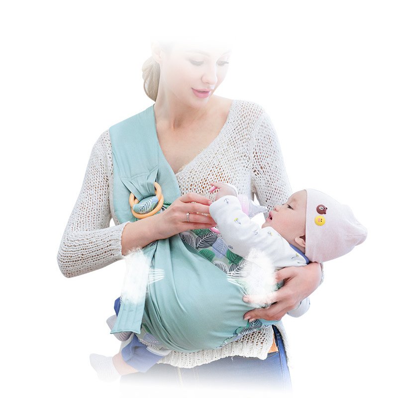 SeaMind Carrier Mesh Fabric Breastfeeding Carriers Up Baby Carrier Baby Wrap Newborn Sling Dual Use Infant Nursing Cover