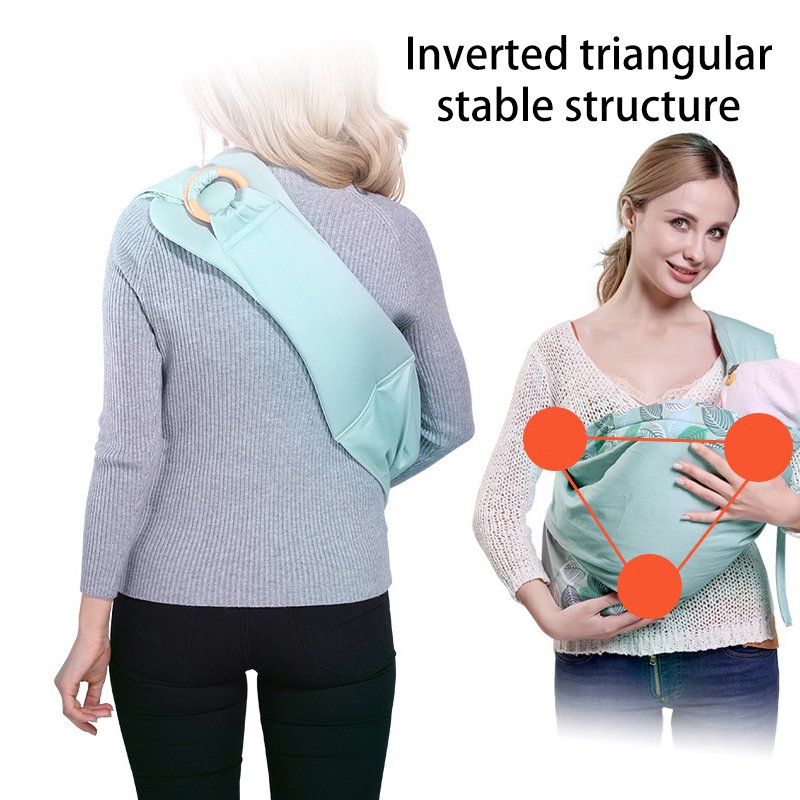 SeaMind Carrier Mesh Fabric Breastfeeding Carriers Up Baby Carrier Baby Wrap Newborn Sling Dual Use Infant Nursing Cover