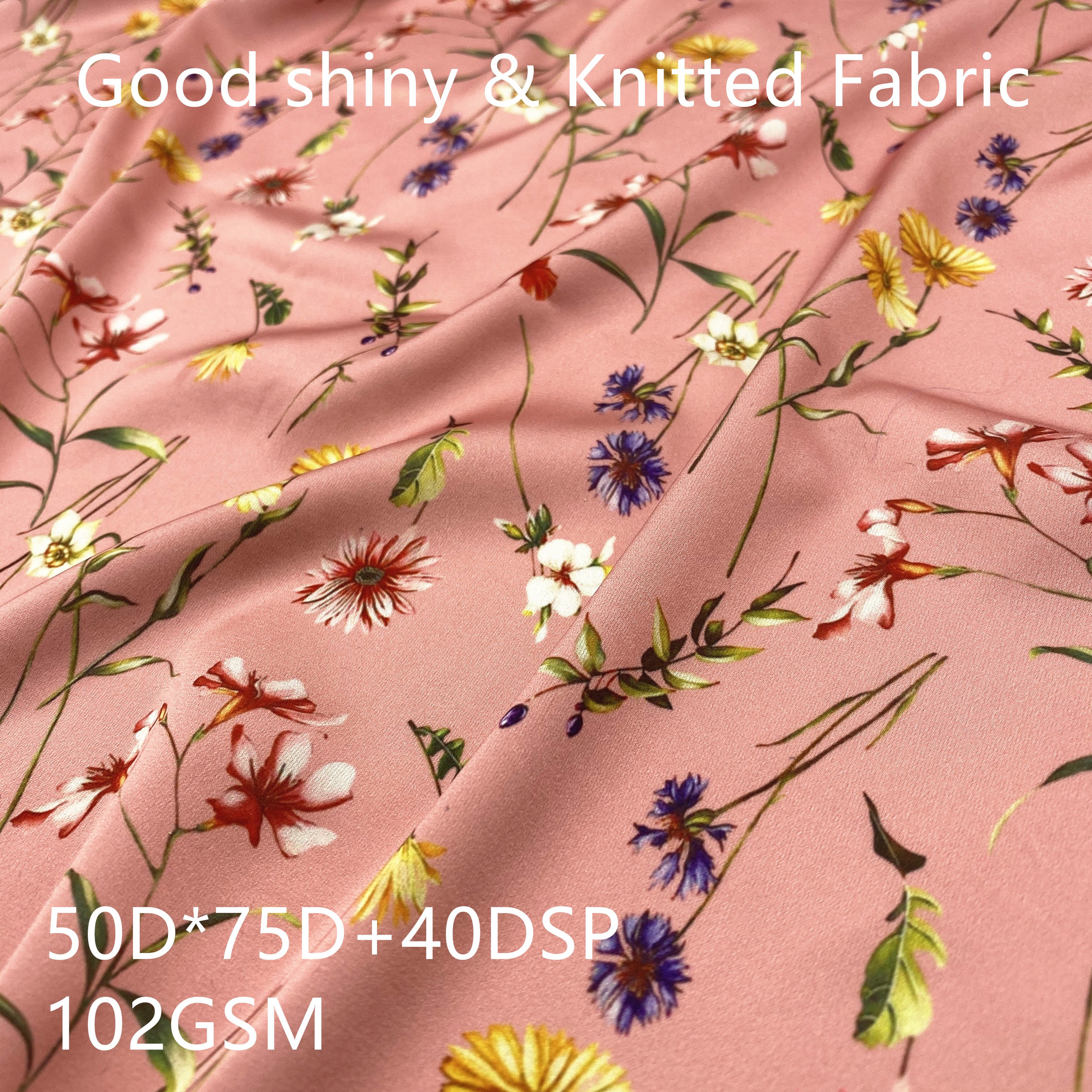 xitong textile suppliers fabric wholesale woven fabric100% polyester printed spandex fabric satin flowers printed woven fabric