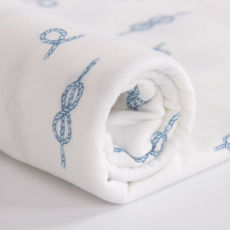 Wholesale Jersey Knitted Textile 250gsm 95% Bamboo Viscose 5% Spandex Print Fabric Fibers for Pyjamas