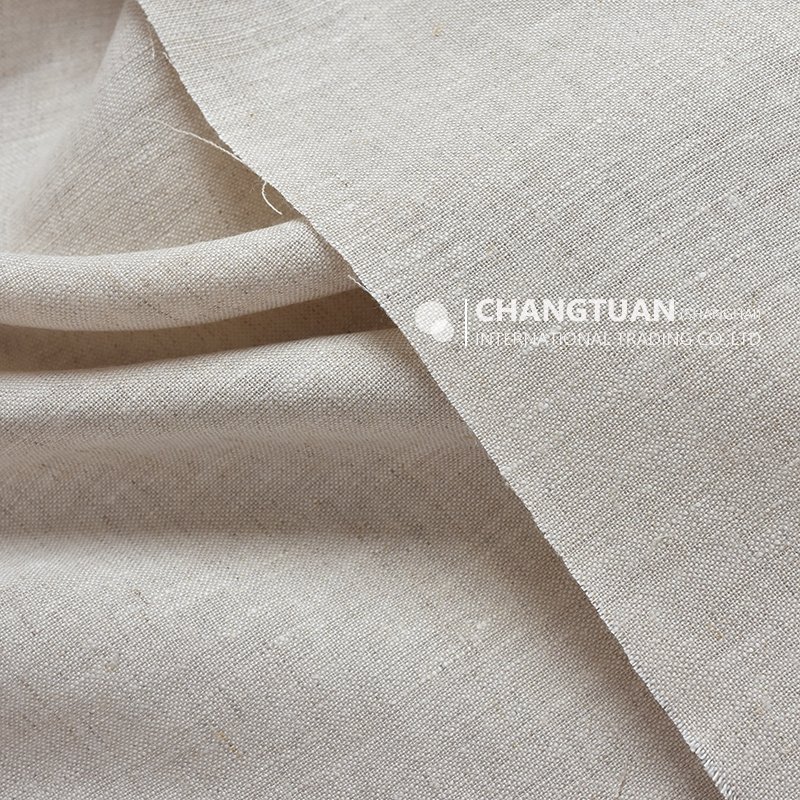 Wholesale Stonewashed Linen Fabric High Quality Pure Linen Fabric For Clothes Dress