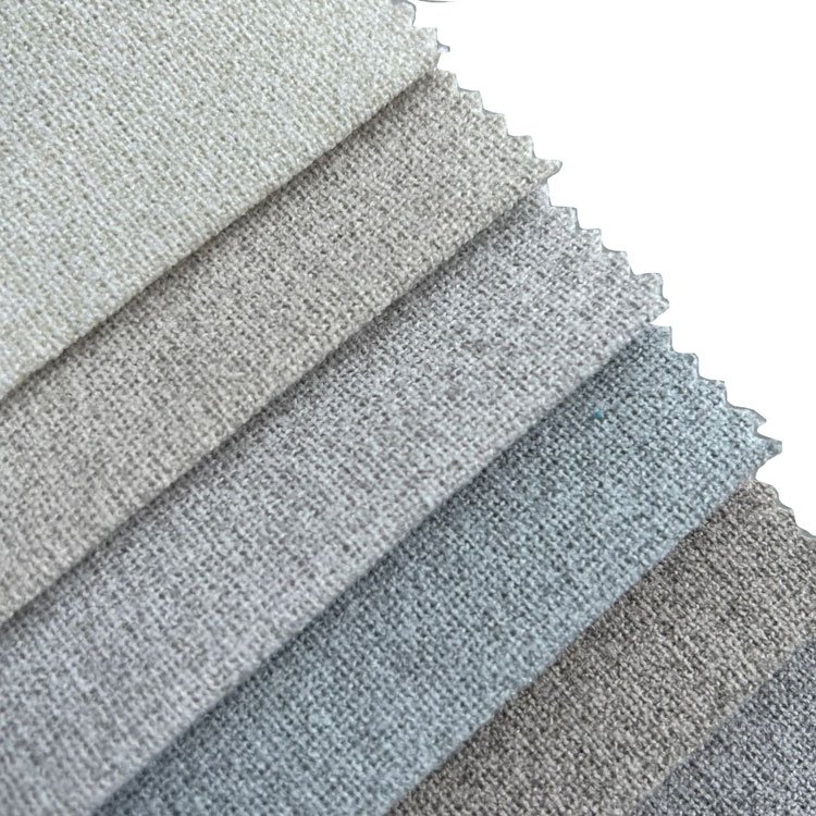 Free Sample Home Textile Decorative Faux Linen Fabric Sofa Upholstery Linen Fabric Sample
