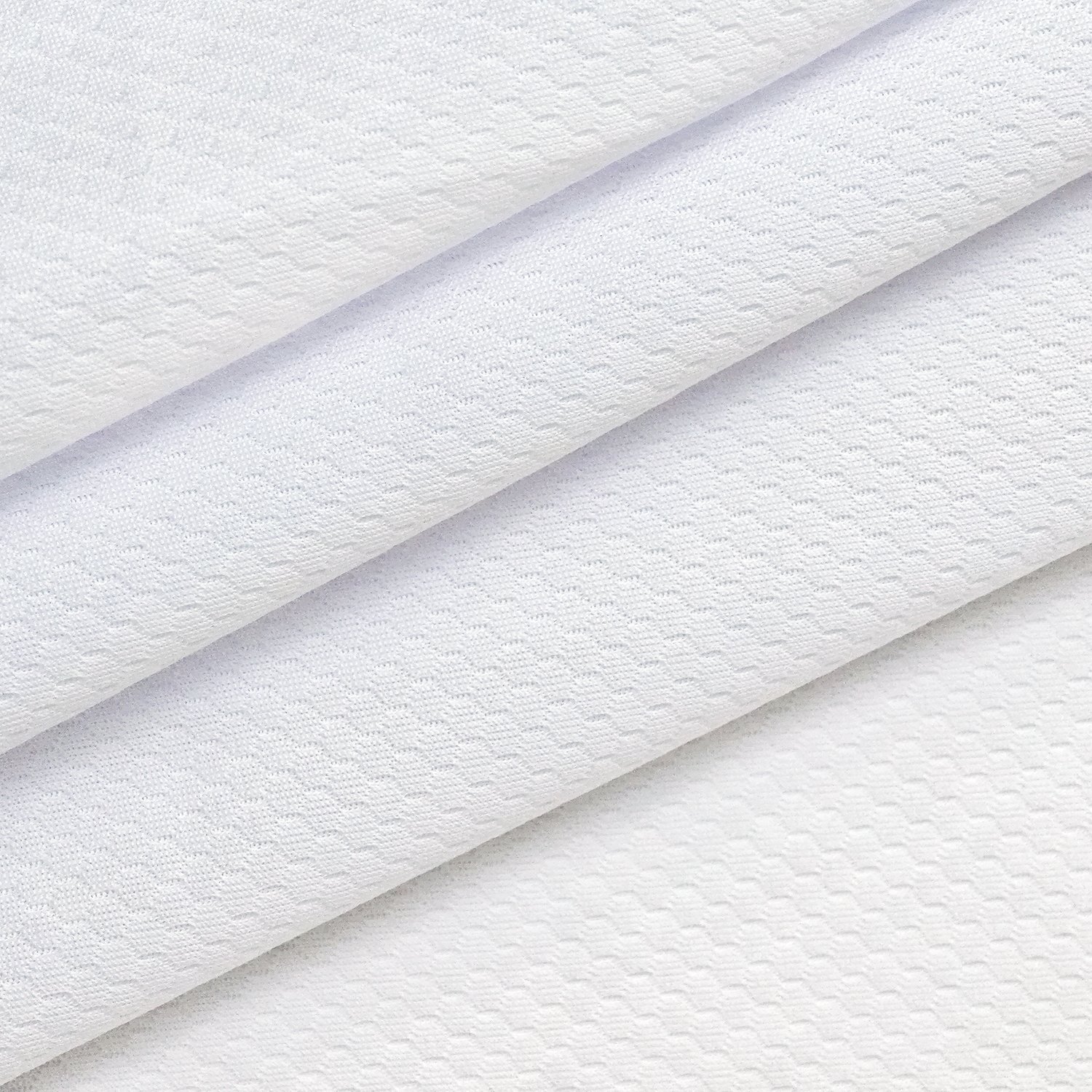 Eco-friendly Dry Fit Wicking 100% Recycled Polyester Jacquard Honeycomb Football Sports Mesh Fabric For Soccer Jersey
