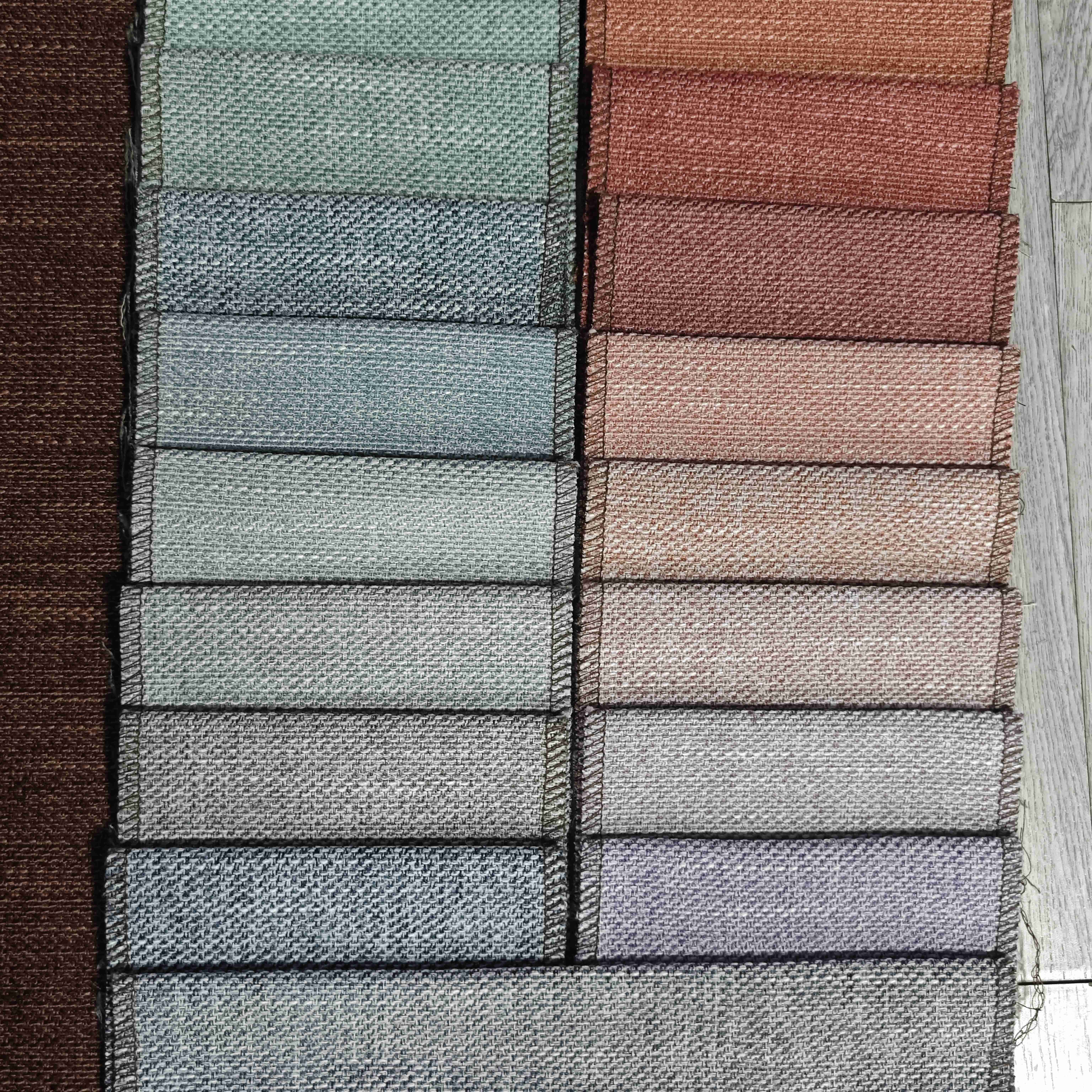 Living room sofa Furniture Fabric 100% polyester Sofa cover for heavy use