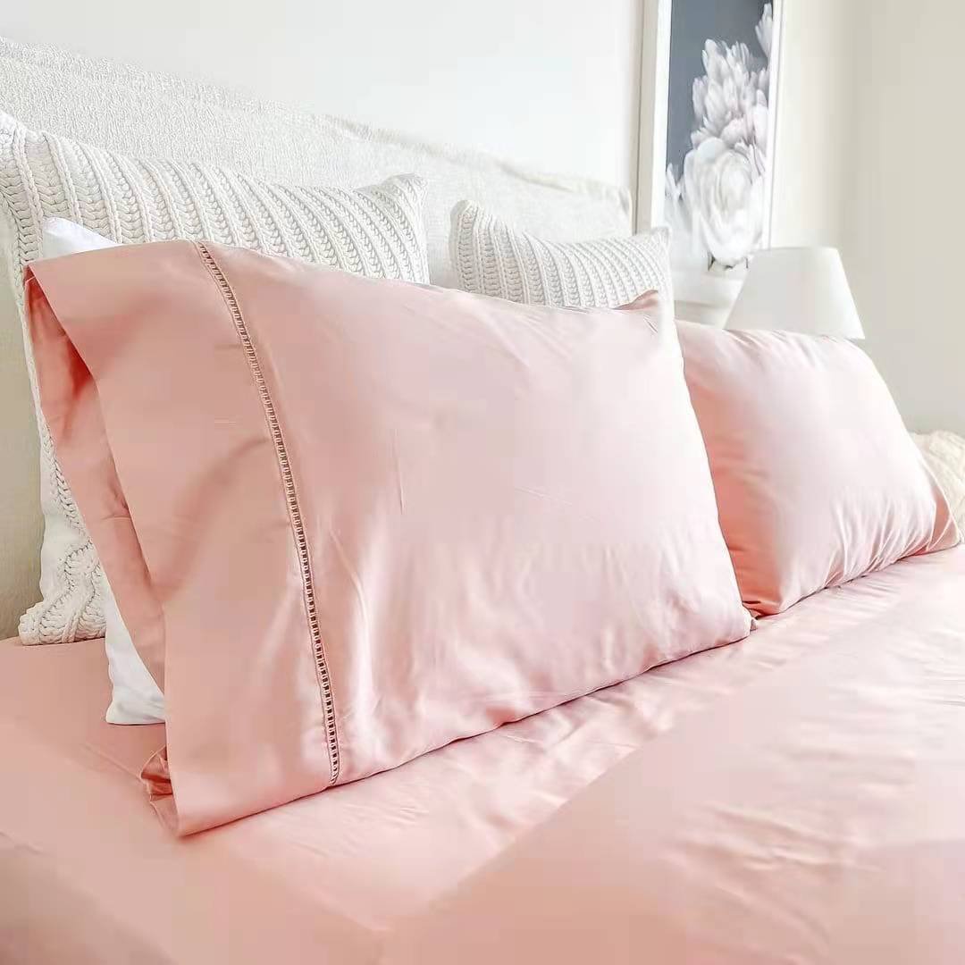 Super Soft 100% organic bamboo white bed comforter set hotel bedding