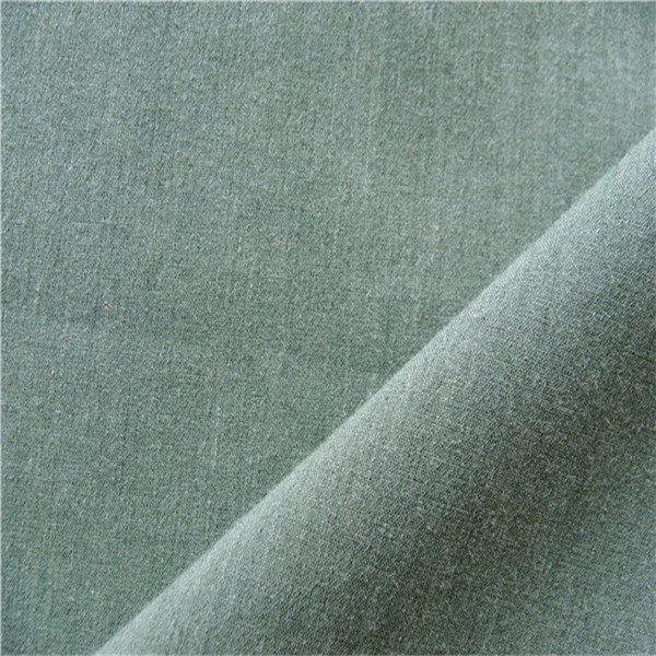 Eco-friendly smooth plain woven polyester bamboo fabric for wholesale
