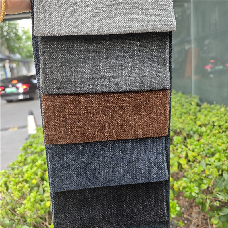 Professional Factory Polyester Fabric Manufacturer Linen Fabric for furniture