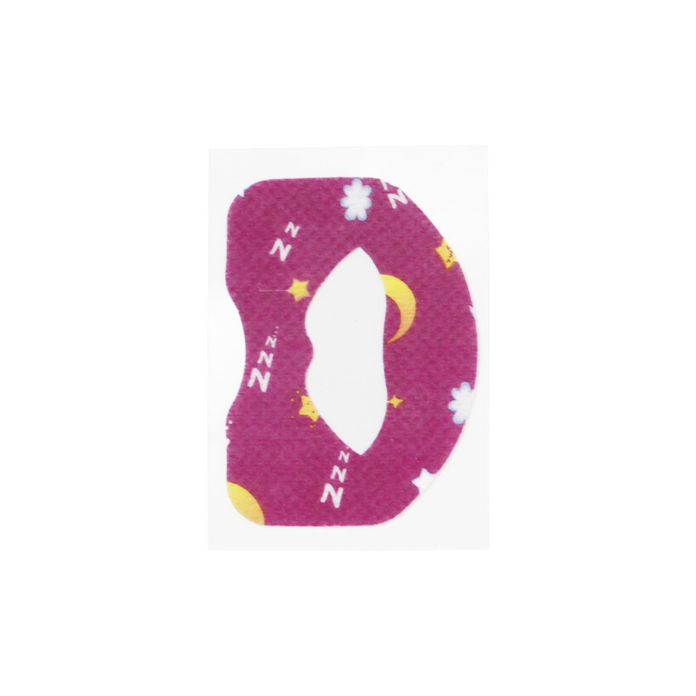 strong adhesive mouth tape for stop snoring different shapes and colors H and oval shape patches for better sleeping