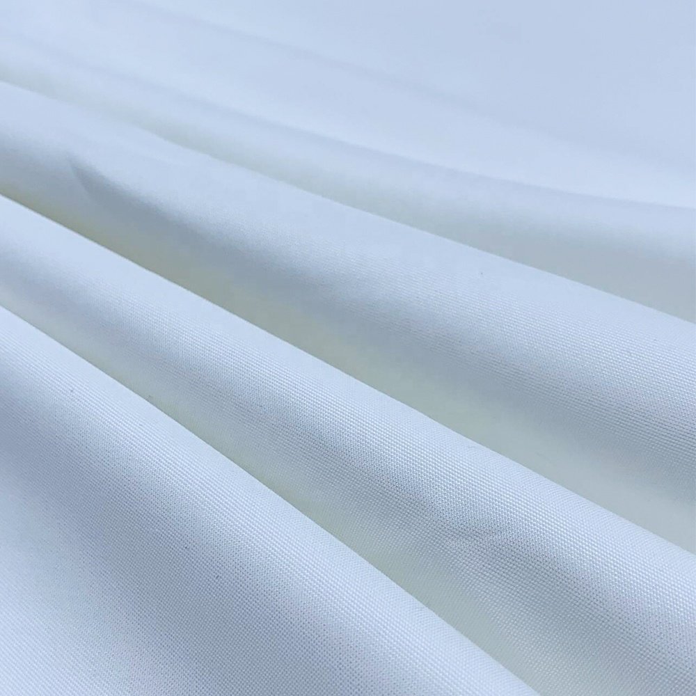 OEM ODM 100 Bamboo Fabric 125GSM White Twill Soft Hand Feel Cool Feeling Finish 100% Organic Bamboo Fiber Fabric for Beddings