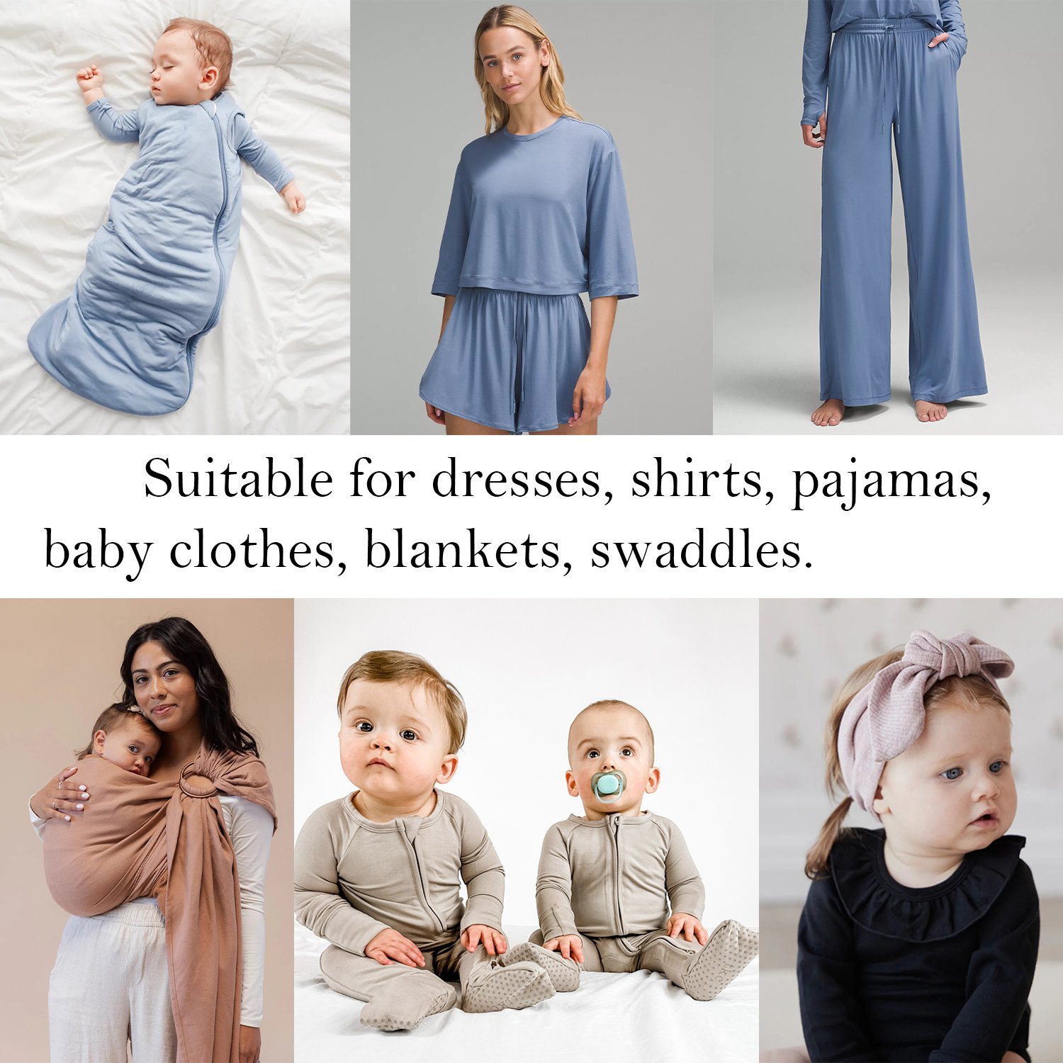 40S Modal Organic Cotton Super Soft and Smooth Baby Rayon Viscose Modal Clothing Men's and Women's Underwear Knitted Fabric