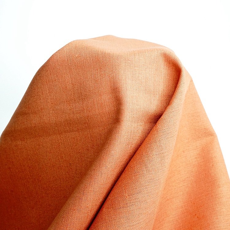 100% Linen Plain Weave Yarn Dye Stripe Anti Static Fabric For Dress Home Textile