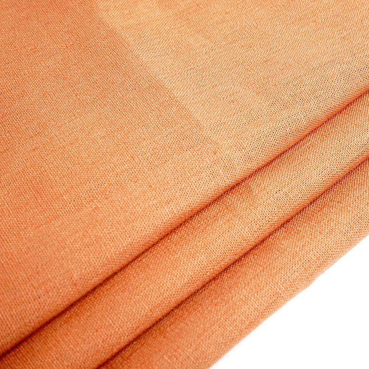 100% Linen Plain Weave Yarn Dye Stripe Anti Static Fabric For Dress Home Textile