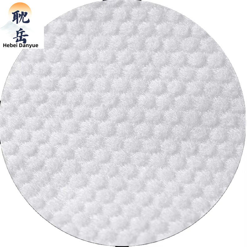 Discount Natural Non-fluorescent 100% Bamboo Fiber Antimicrobial Spunlace Nonwoven Fabric for Home Use