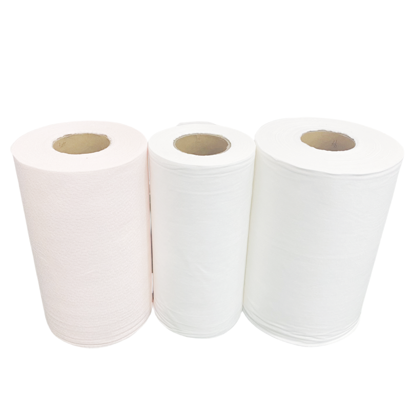 Eco-Friendly Reusable Biodegradable Bamboo fiber Hydrophobic Nonwoven Dry Wet Baby Wipe Spunlace Non Woven Fabric