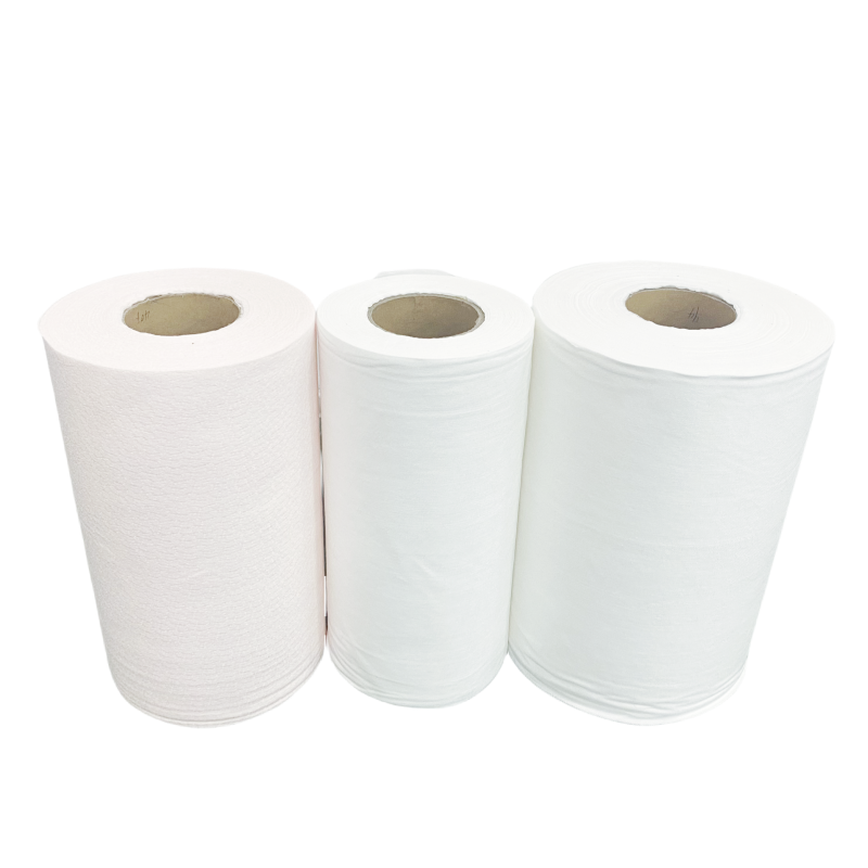Eco-Friendly Reusable Biodegradable Bamboo fiber Hydrophobic Nonwoven Dry Wet Baby Wipe Spunlace Non Woven Fabric