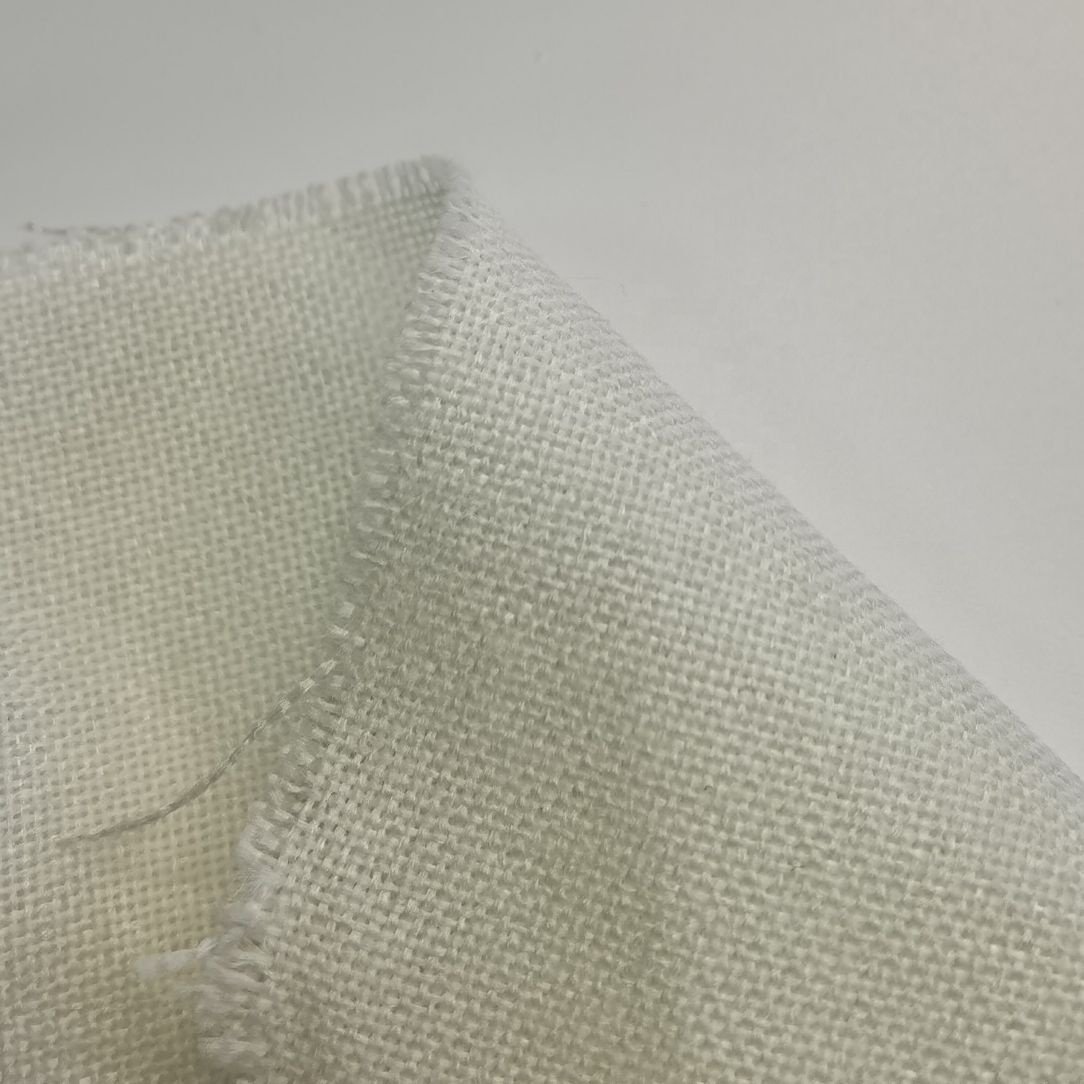 Wholesale 320CM 160CM White Base Linen Fabric for printing
