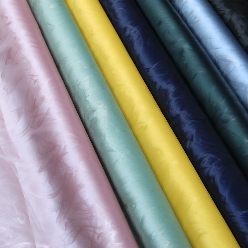 105 gsm textiles Polyester pongee fabric women clothing 100% polyester fabric