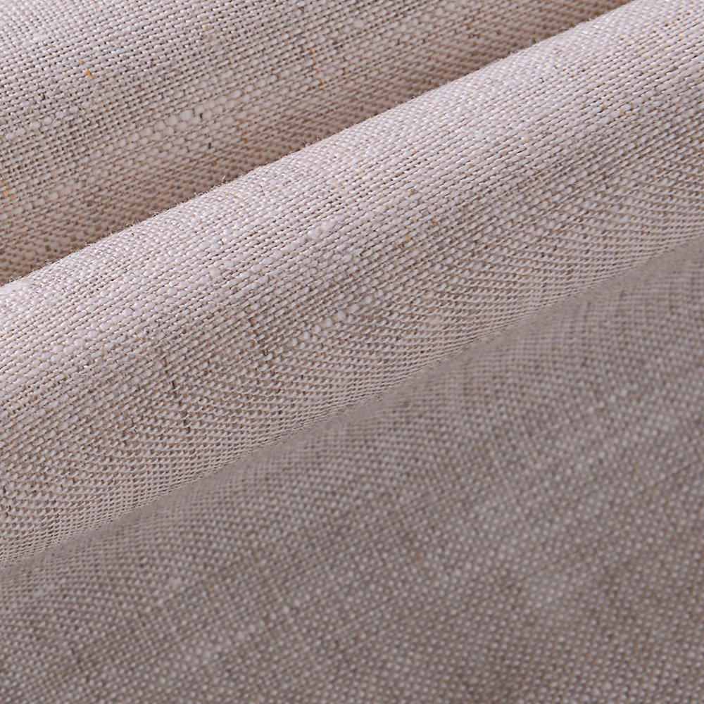 100% French linen fabric plain dyed woven pure linen for women men shirt dress pants bread bags eco shopping bags yarn 14*14