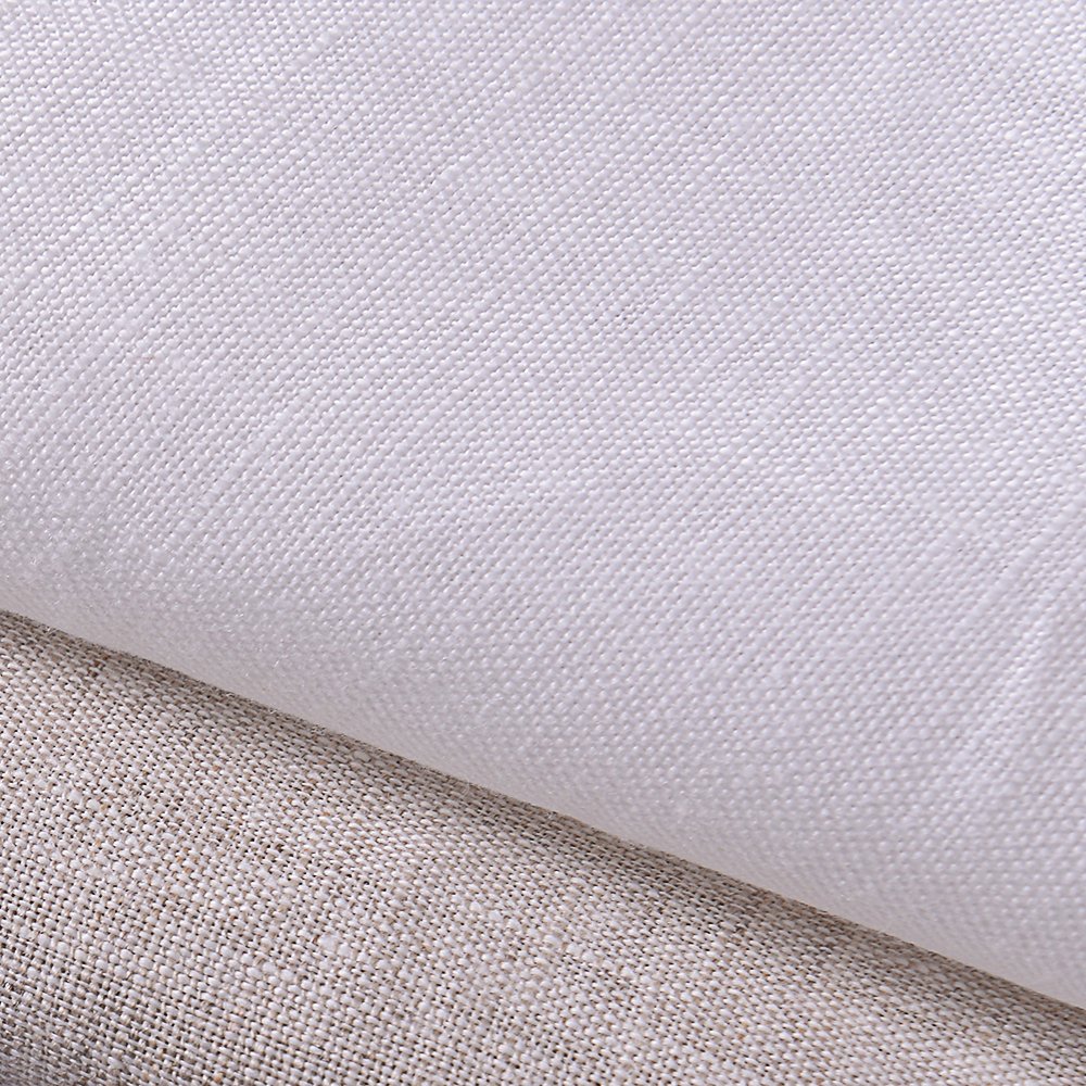 100% French linen fabric plain dyed woven pure linen for women men shirt dress pants bread bags eco shopping bags yarn 14*14