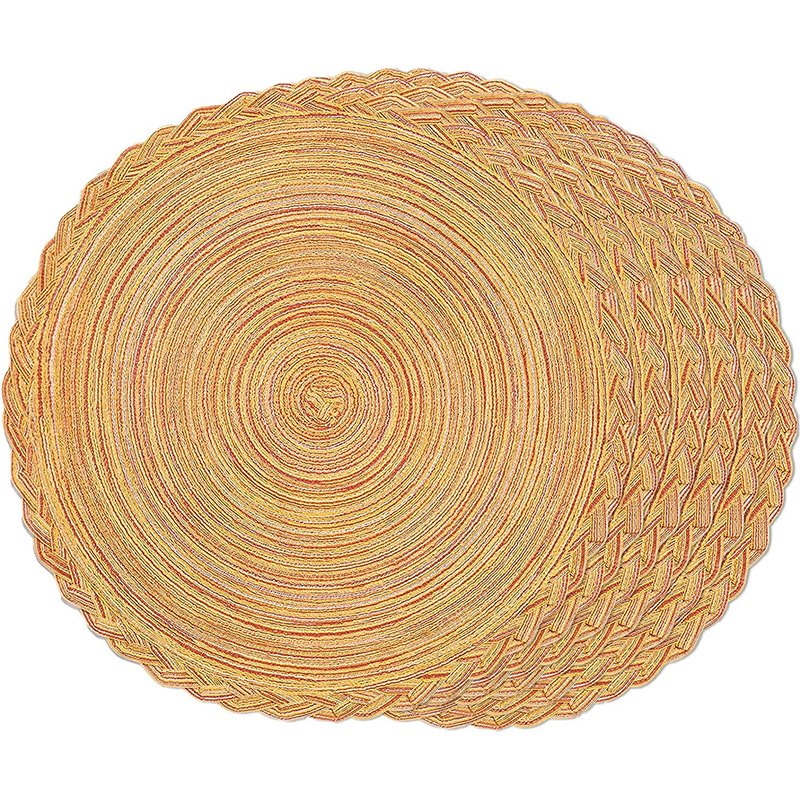 cotton rattan wicker silicone wedding dining table cherry slate place mats place mat bamboo