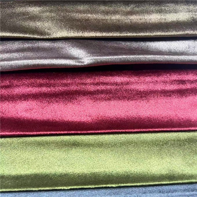 2023 Hot Sale luxury italian velvet fabric 210g 100% Polyester fabric turkish curtains fabrics for hometextile sofa