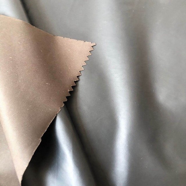 100% Polyester knitted light weight PU coated fabric