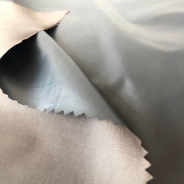 100% Polyester knitted light weight PU coated fabric