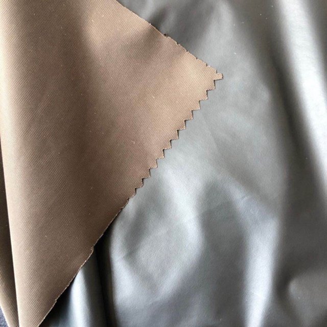 100% Polyester knitted light weight PU coated fabric