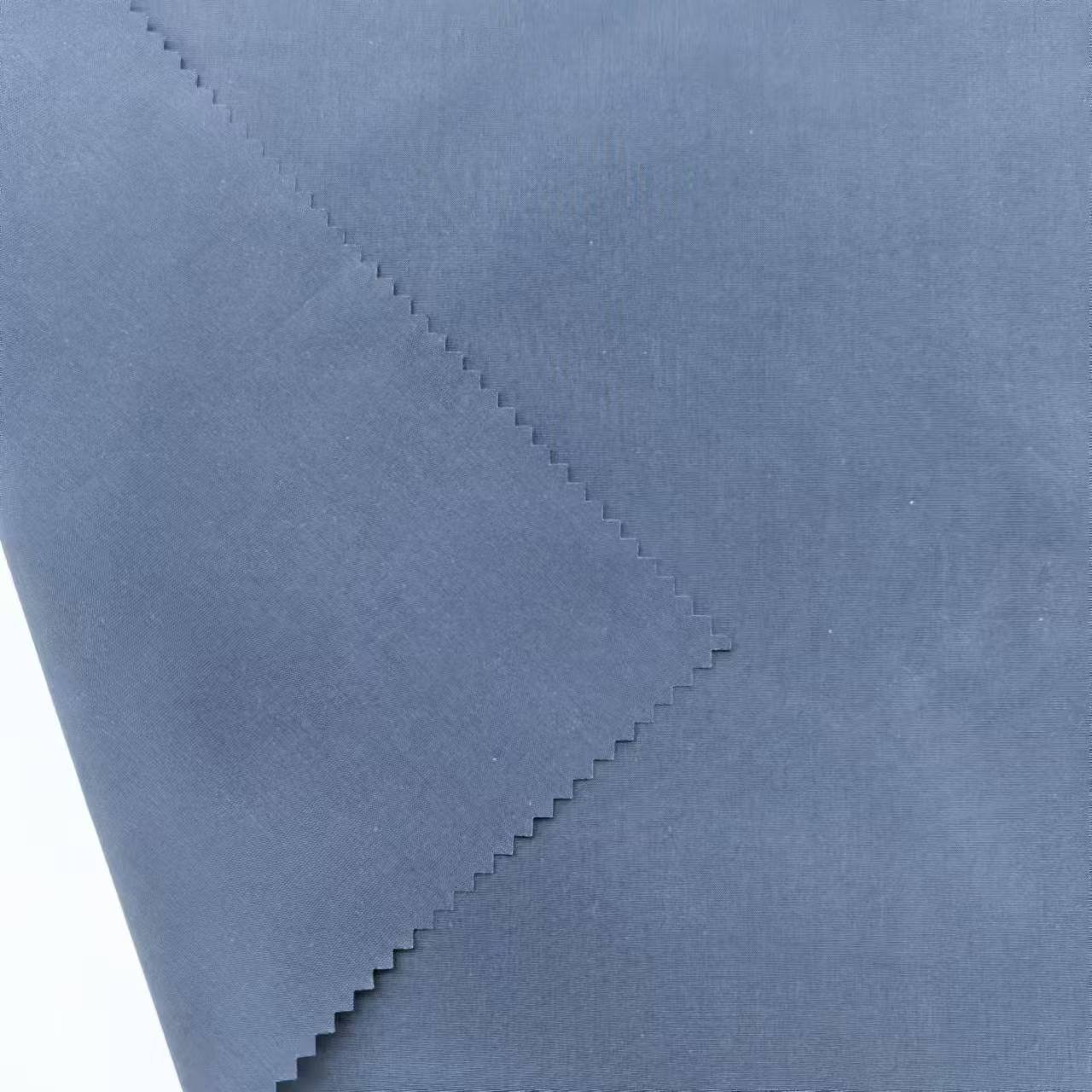 90D 100% Polyester Air Texture T400 1:1 Stripe Waterproof Jacket and Trench Coat Ammonium-Free Stretch Fabric