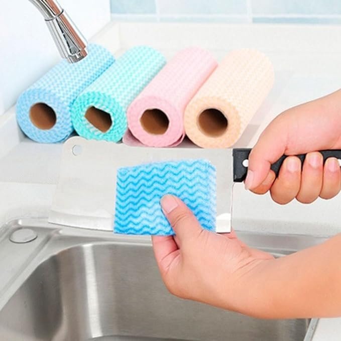 Multipurpose Nonwoven Fabric OTP Kitchen & House Cleaning Cloth Washcloth Towel Dish Usage Free Sample