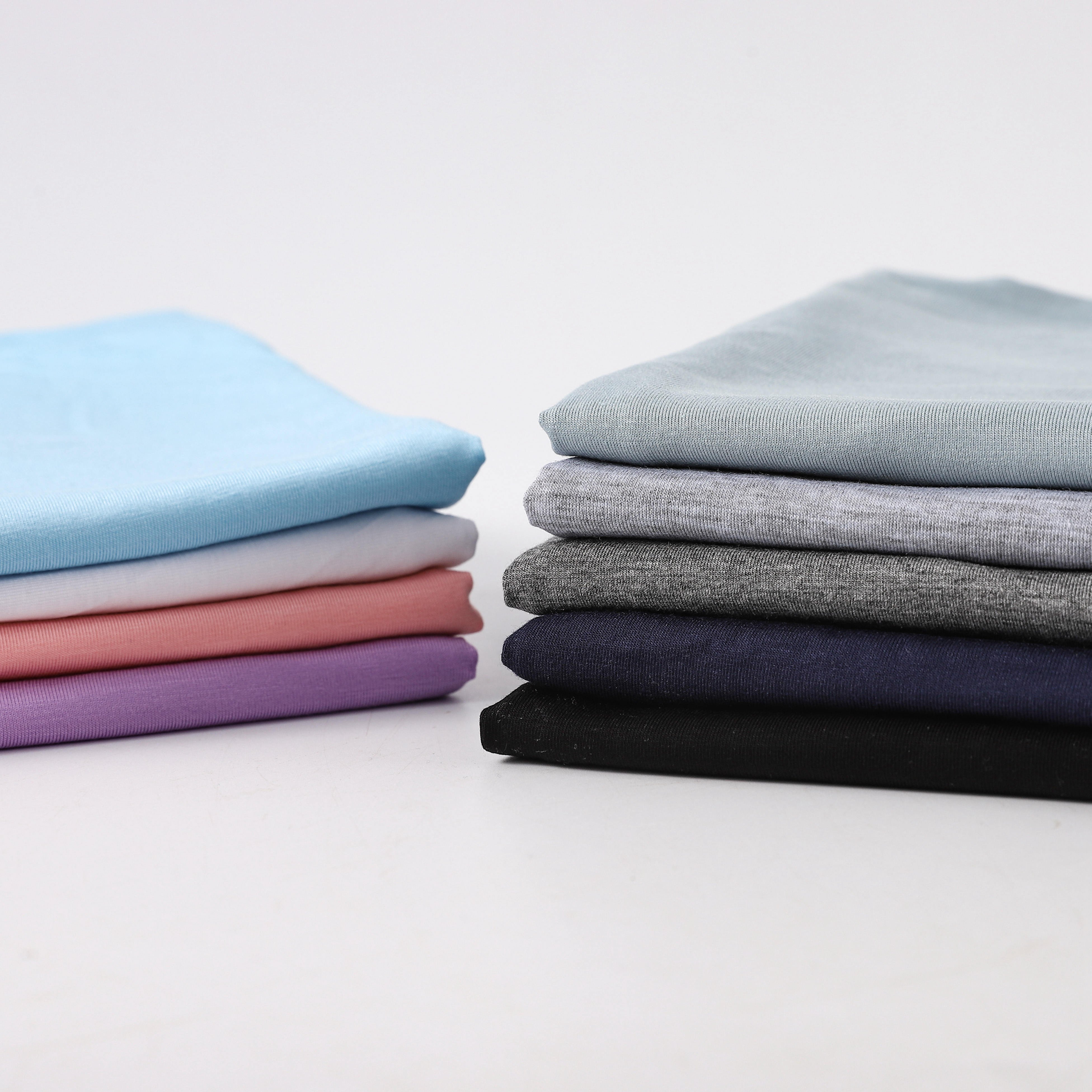 Knitted Jersey Spandex Bamboo viscose Fabric for sleepwear dresses underwear