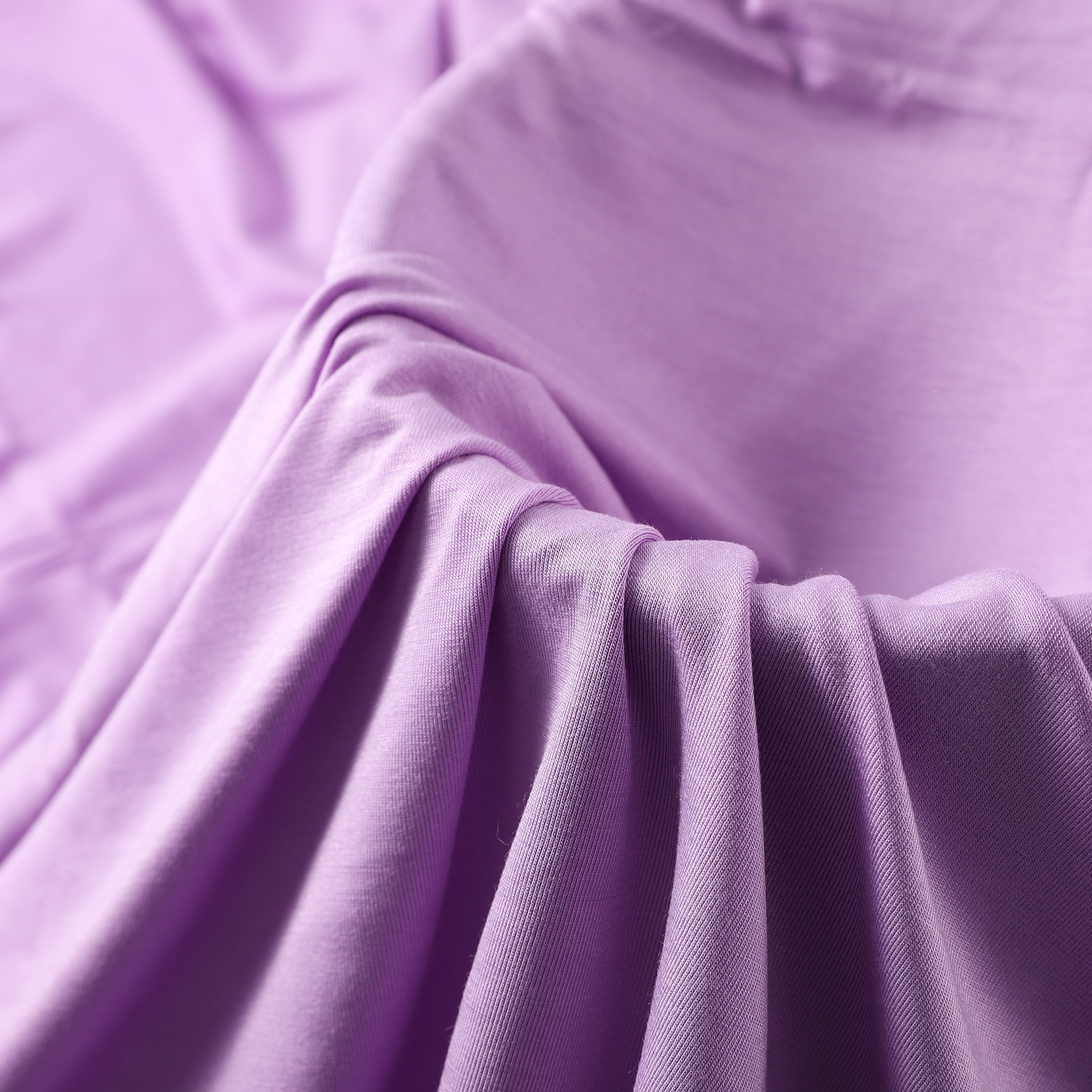 Knitted Jersey Spandex Bamboo viscose Fabric for sleepwear dresses underwear
