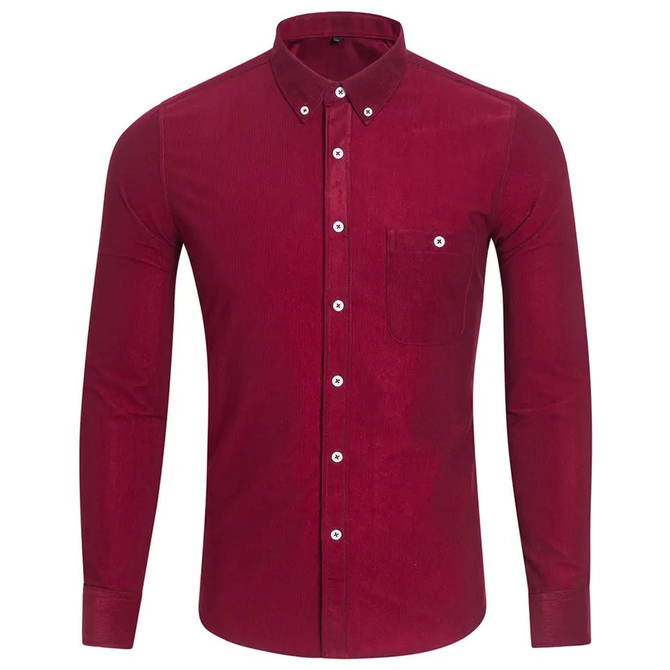 2023 White Versatile Slim Plain Fashion 100% Cotton Stretch Anti-Wrinkle Colored Casual Shirt for men Men's Custom Dress Shirts