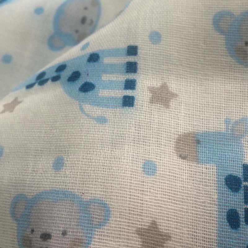 newborn baby bamboo muslin baby fabric