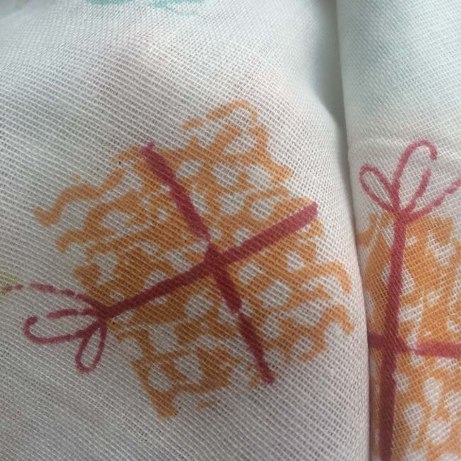 newborn baby bamboo muslin baby fabric